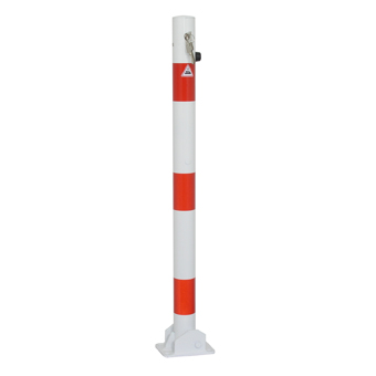 Parkeerpalen D60mm 22 De neerklapbare antiparkeerpaal van deze rond 60 mm-serie. Echt een zeer voordelige en toch bijzonder degelijke antiparkeerpaal!